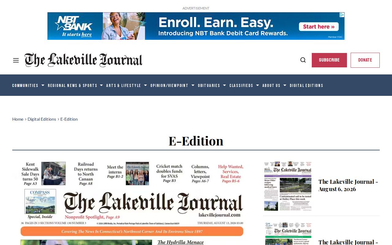 Lakeville Journal Litchfield County police blotter archive